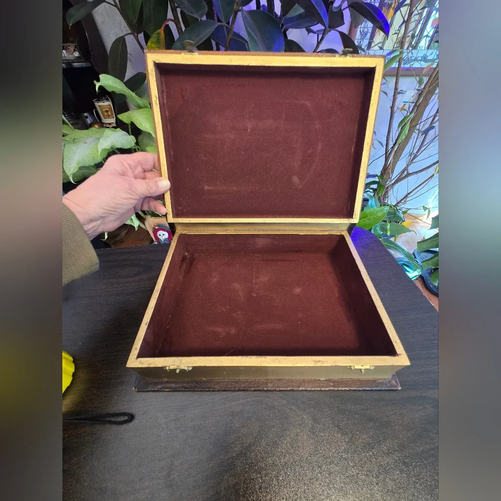 Vintage, Secret Wood book box.